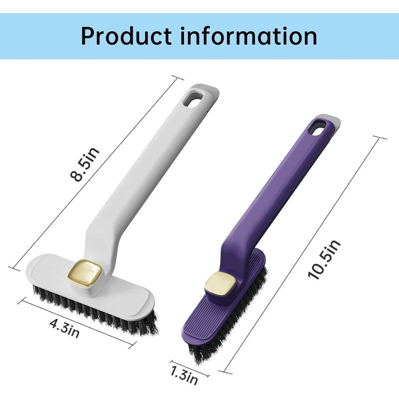 Multi-Function Rotating Crevice Cleaning Brush |  360° Deep Gap Cleaner for Kitchen, Bathroom & Home