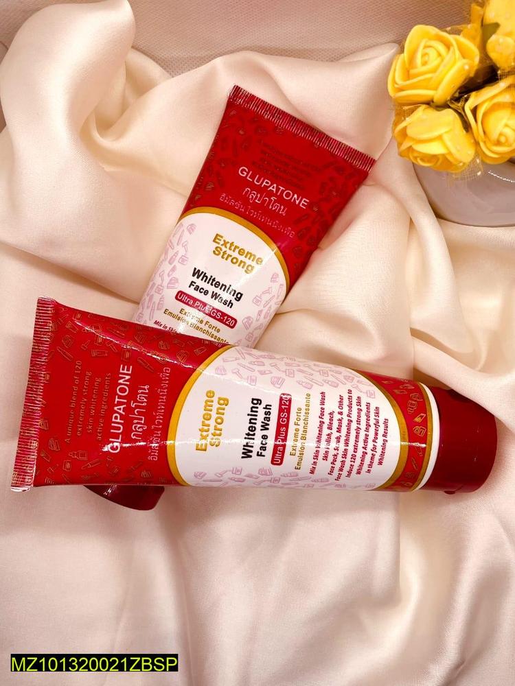 Whitening Face Wash Ultra Plus GS-12 Red Pack of 2