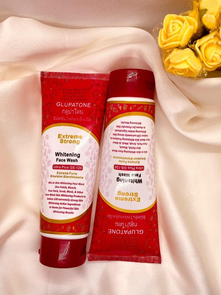 Whitening Face Wash Ultra Plus GS-12 Red Pack of 2