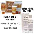 BNB Rice Facial Kit + Hair Oil 2 in 1 Set