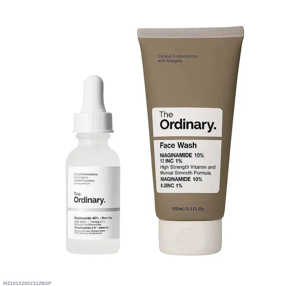 The Ordinary Face Wash & Serum 2 in 1 Bundle