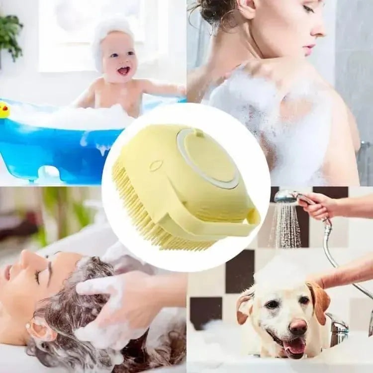 Silicone Bath Body Brush for Brightening & Anti Aging