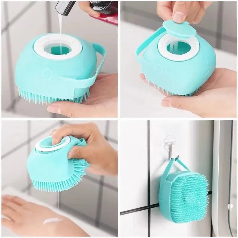 Silicone Bath Body Brush for Brightening & Anti Aging