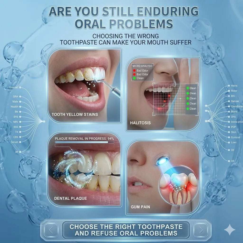 NanoHydroxapatite Teeth Whitening Toothpaste 7.5%
