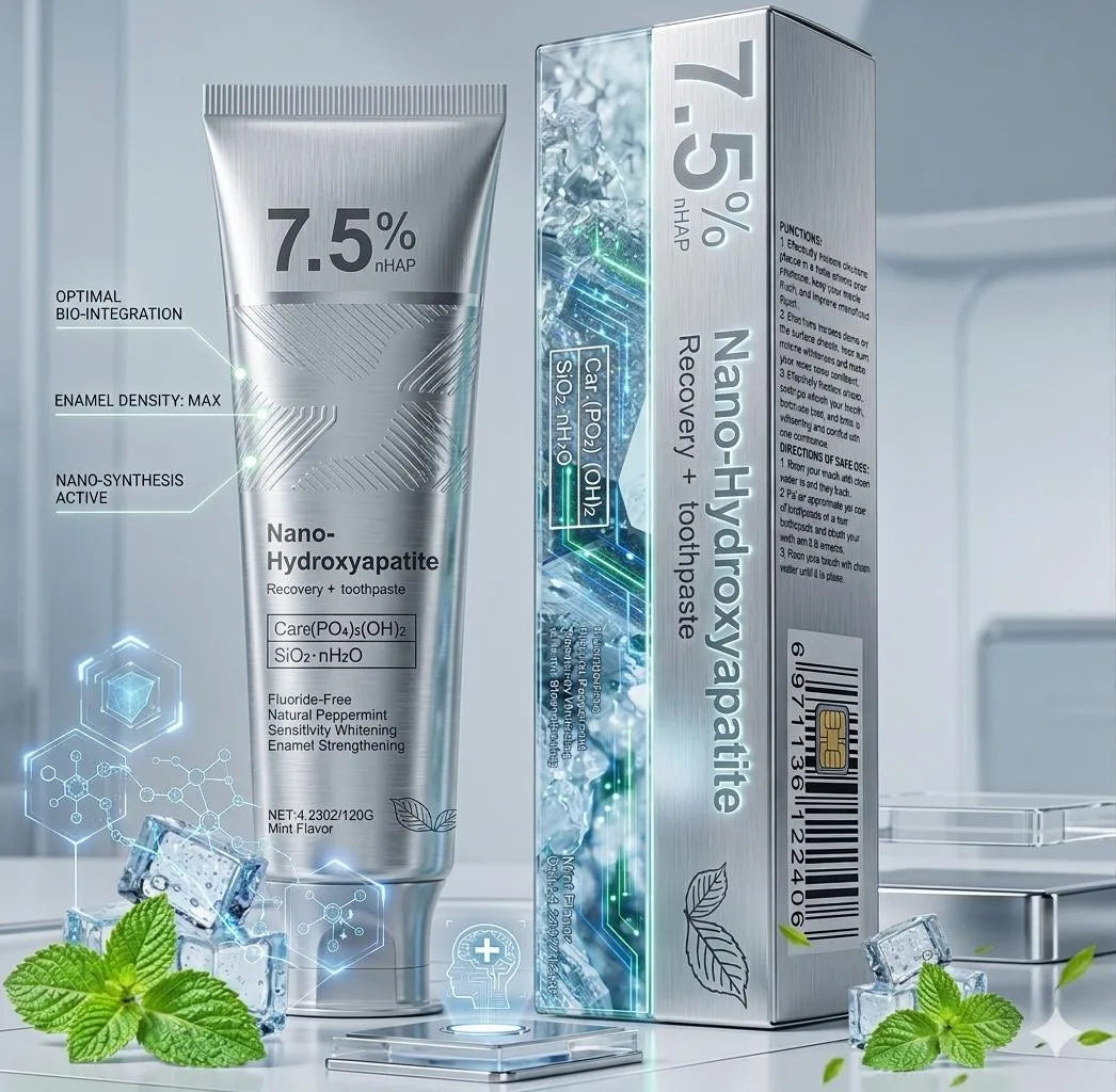 NanoHydroxapatite Teeth Whitening Toothpaste 7.5%