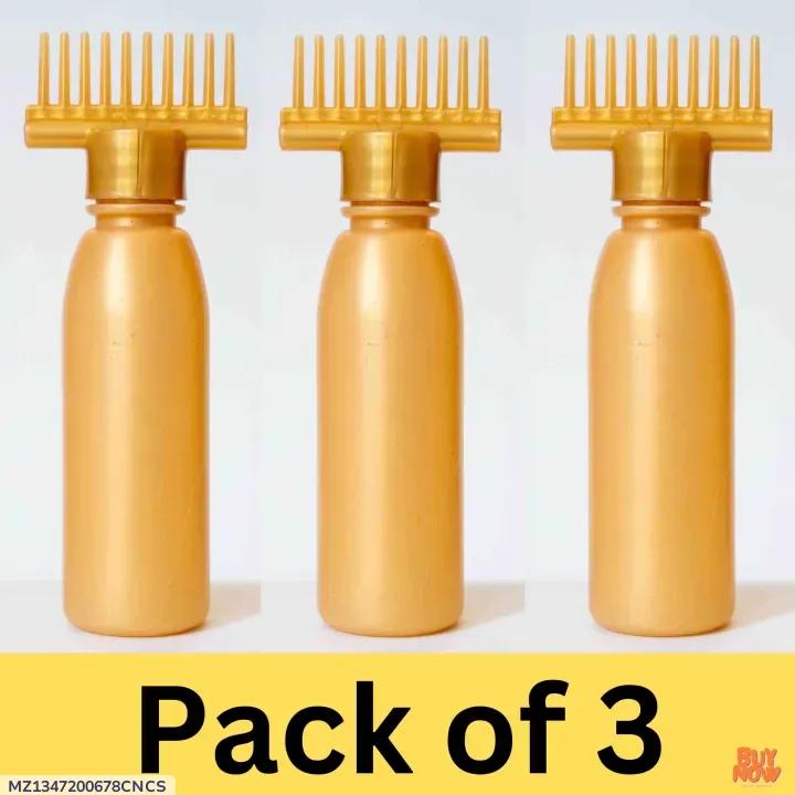 Golden Hair Oil Applicator Comb Pack of 3