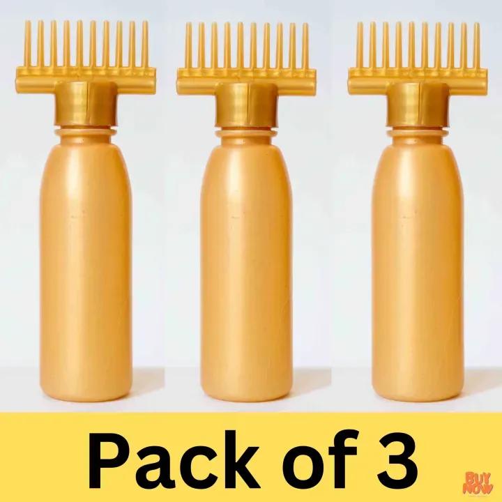 Golden Hair Oil Applicator Comb Pack of 3
