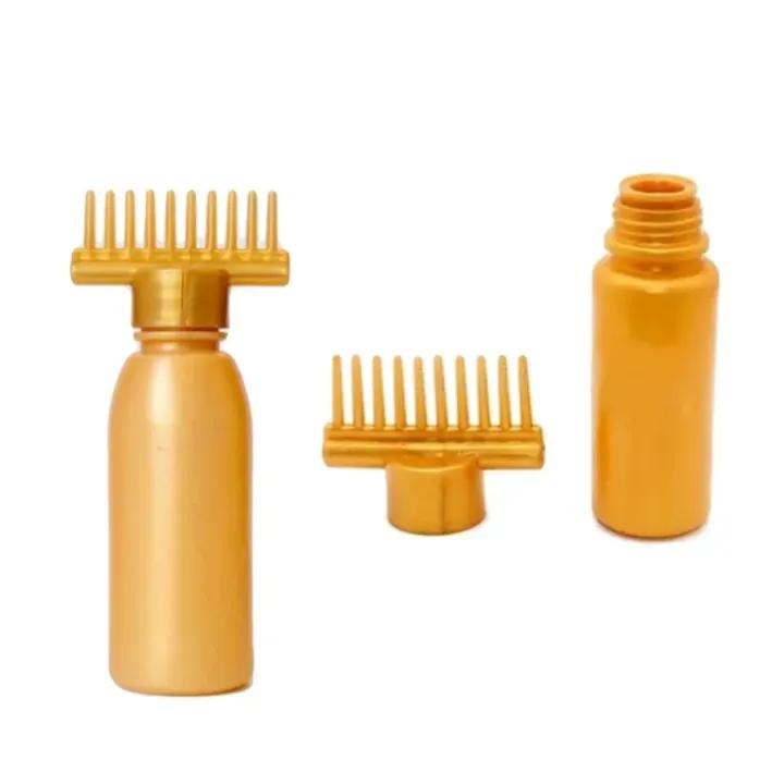 Golden Hair Oil Applicator Comb Pack of 3