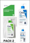 Hydrating Facial Cleanser & Lotion Set for Pakistani Skin