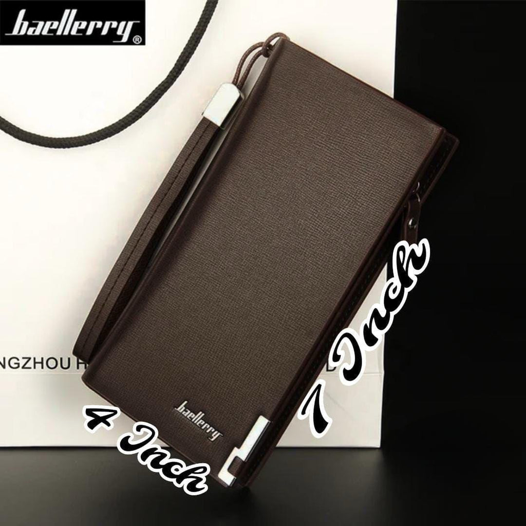 Brown PU Leather Girls Clutch for Formal Wear