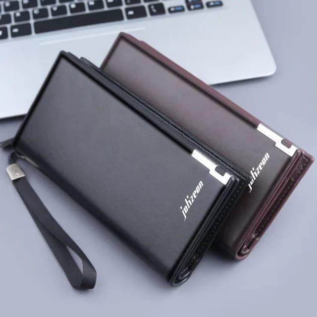 Brown PU Leather Girls Clutch for Formal Wear