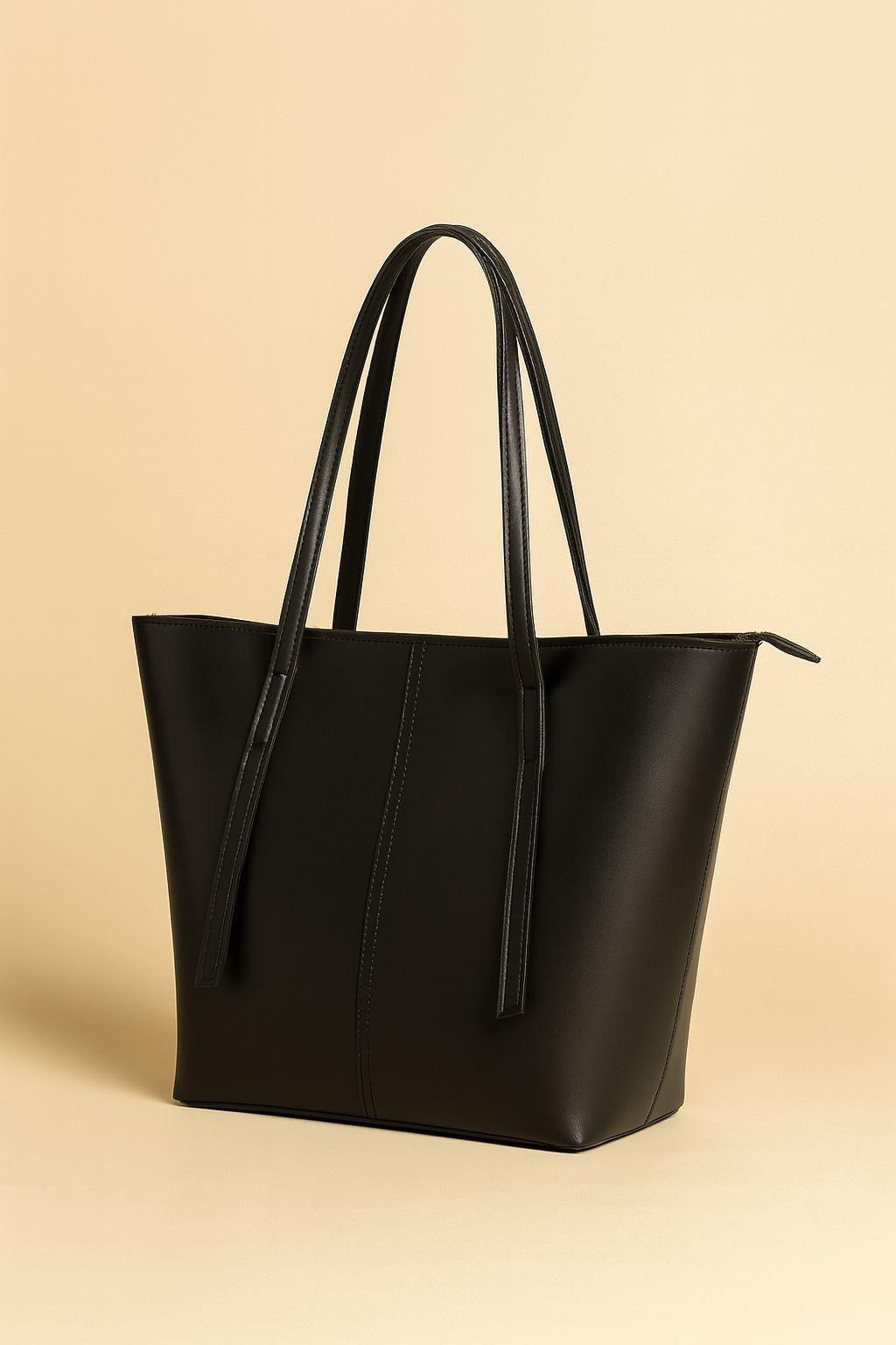 Maroon Rexine Tote Bag 12x5x11" for Daily Use