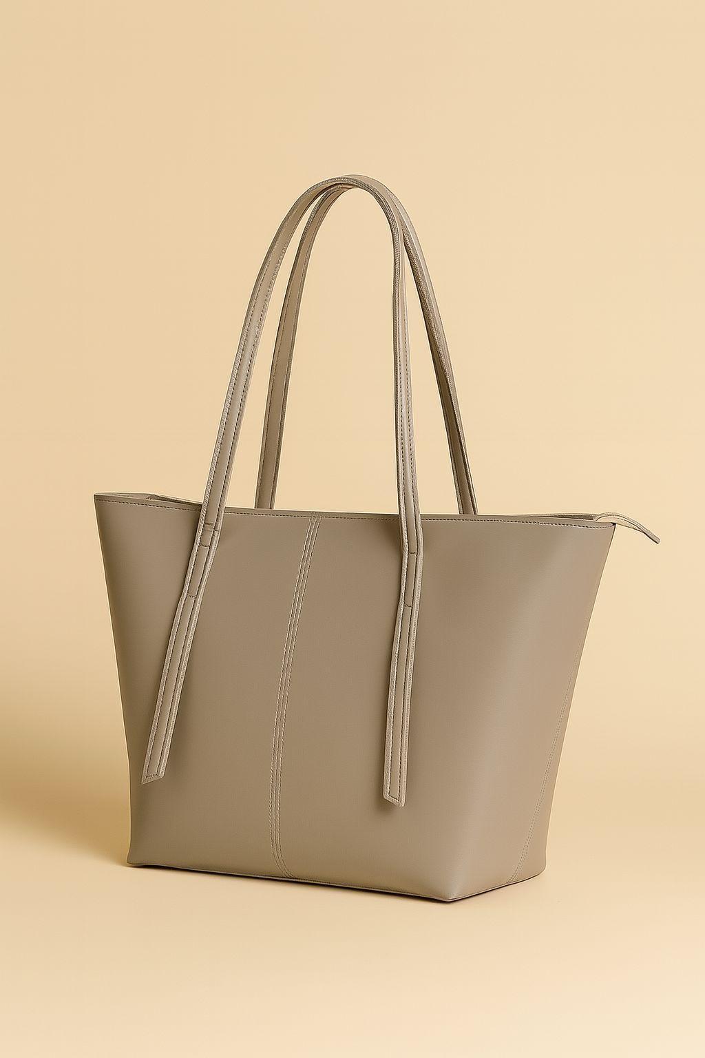 Maroon Rexine Tote Bag 12x5x11" for Daily Use