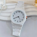 White Arabic Aura Watch for Women