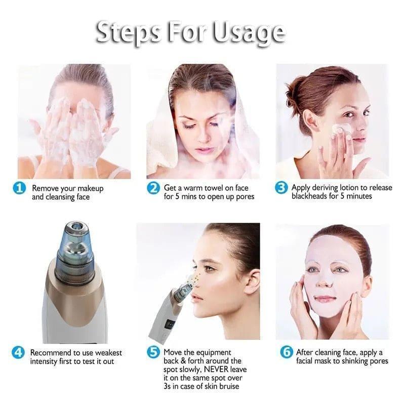 Travel Friendly Blackhead Remover for All Skin Types