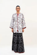 3 Pcs Women's Stitched Swiss Voile Printed Suit