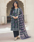3 Pcs Women's Unstitched Printed Suit