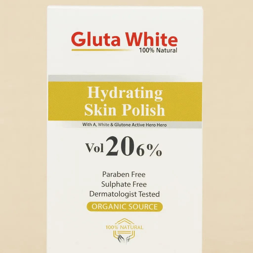 Gluta White Hydrating Skin Polisher 20% Paraben Free