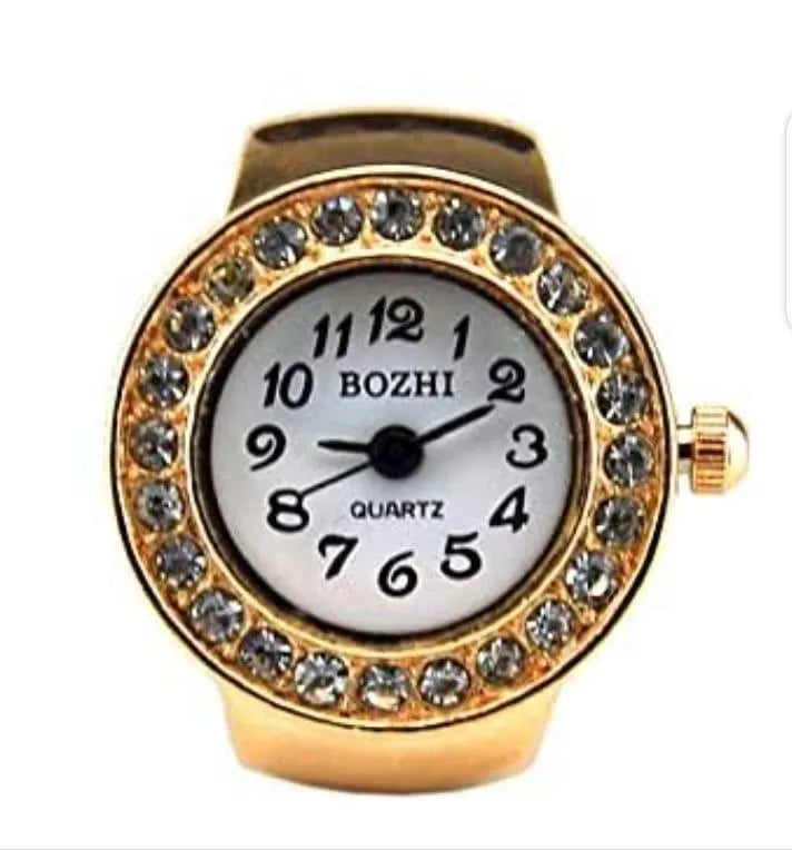 Finger Ring Watch Women Multicolor Fashion Casual Wear