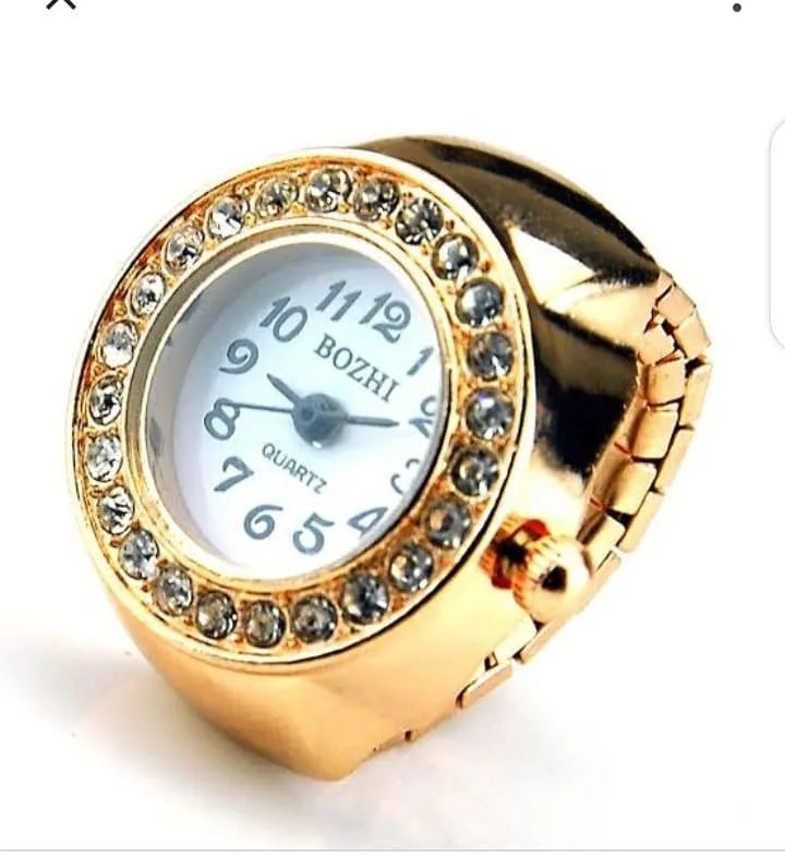 Finger Ring Watch Women Multicolor Fashion Casual Wear