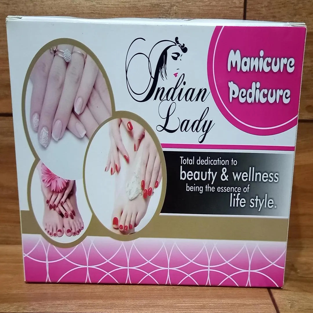 Pakistani Manicure & Pedicure Kit with 6 Steps for Smooth Hands & Feet