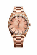 Rose Gold Women's Chain Strap Watch 22mm