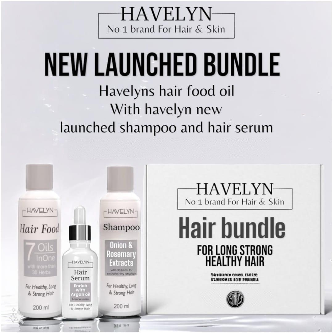 3 in 1 Hair Care Bundle for Healthy Long Hair