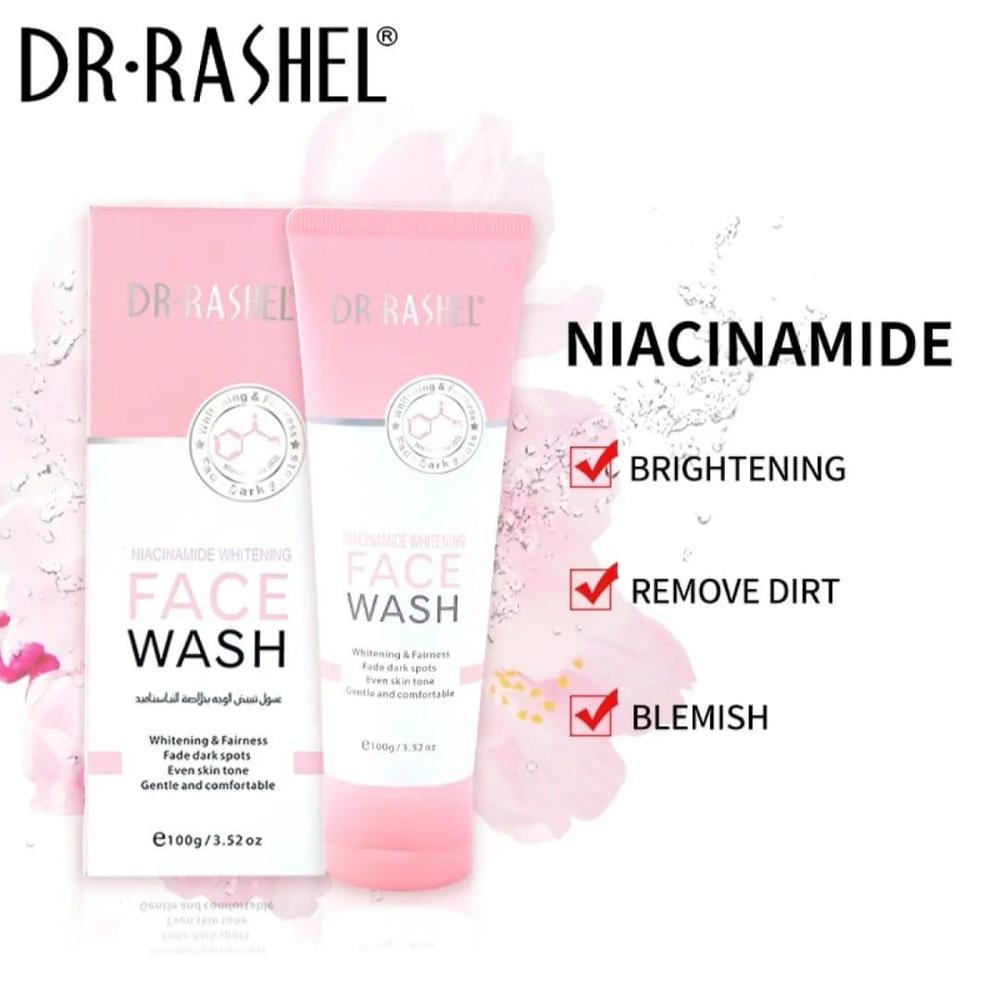 Dr Rashel Niacinamide Whitening Face Wash for Pakistani Skin
