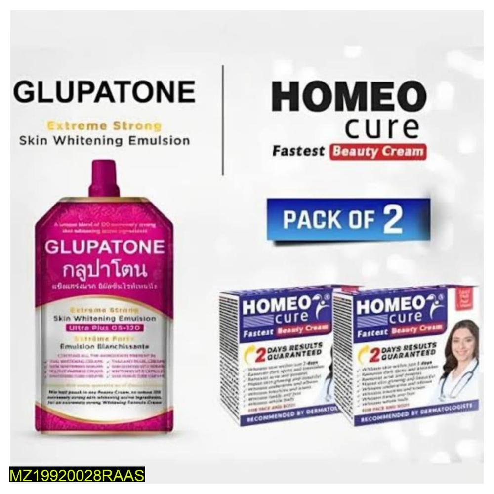 Whitening Emulsion & Cream Pack of 3