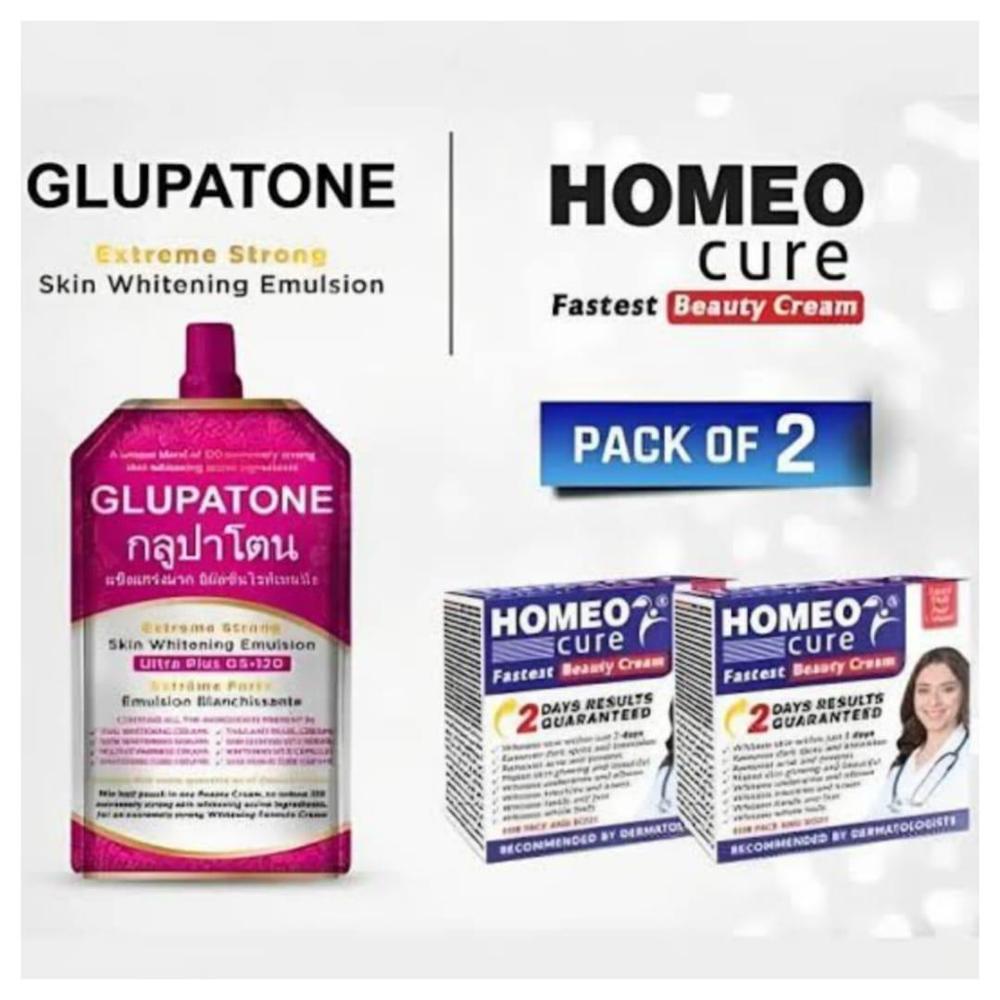 Whitening Emulsion & Cream Pack of 3