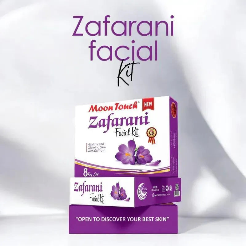 Zafrani Facial Kit for Glowing Skin with Saffron