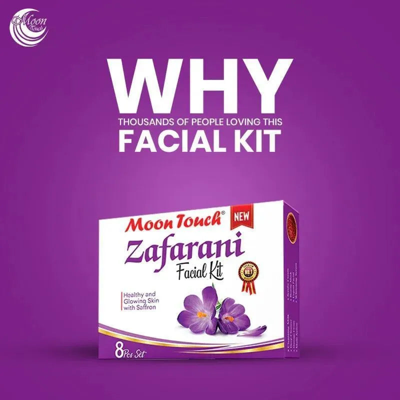 Zafrani Facial Kit for Glowing Skin with Saffron