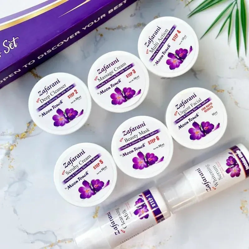 Zafrani Facial Kit for Glowing Skin with Saffron