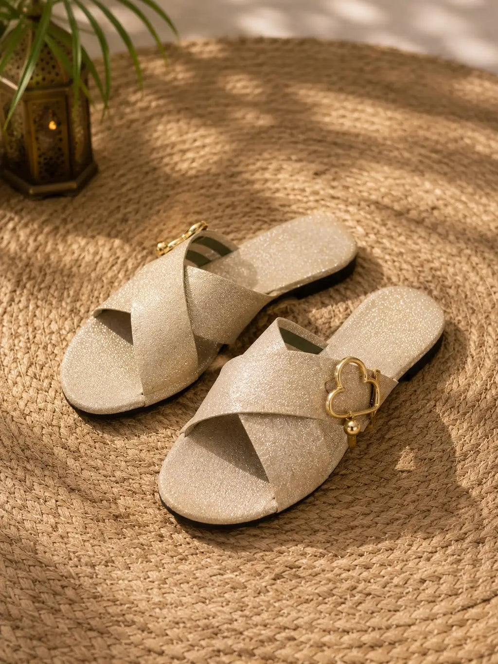 Women's Cork Casual Slippers