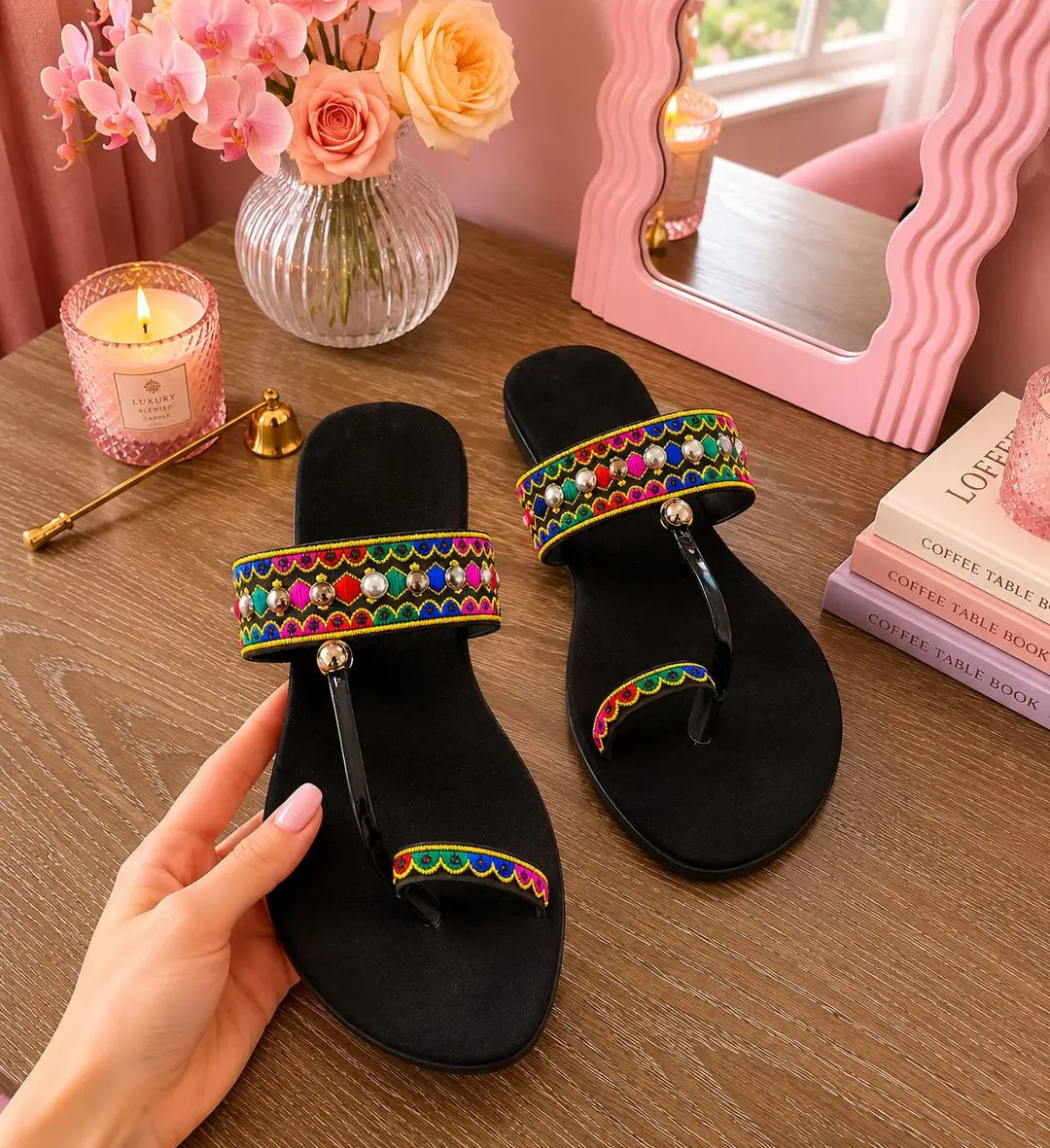 Women's Cork Casual Kolhapuri Chappal