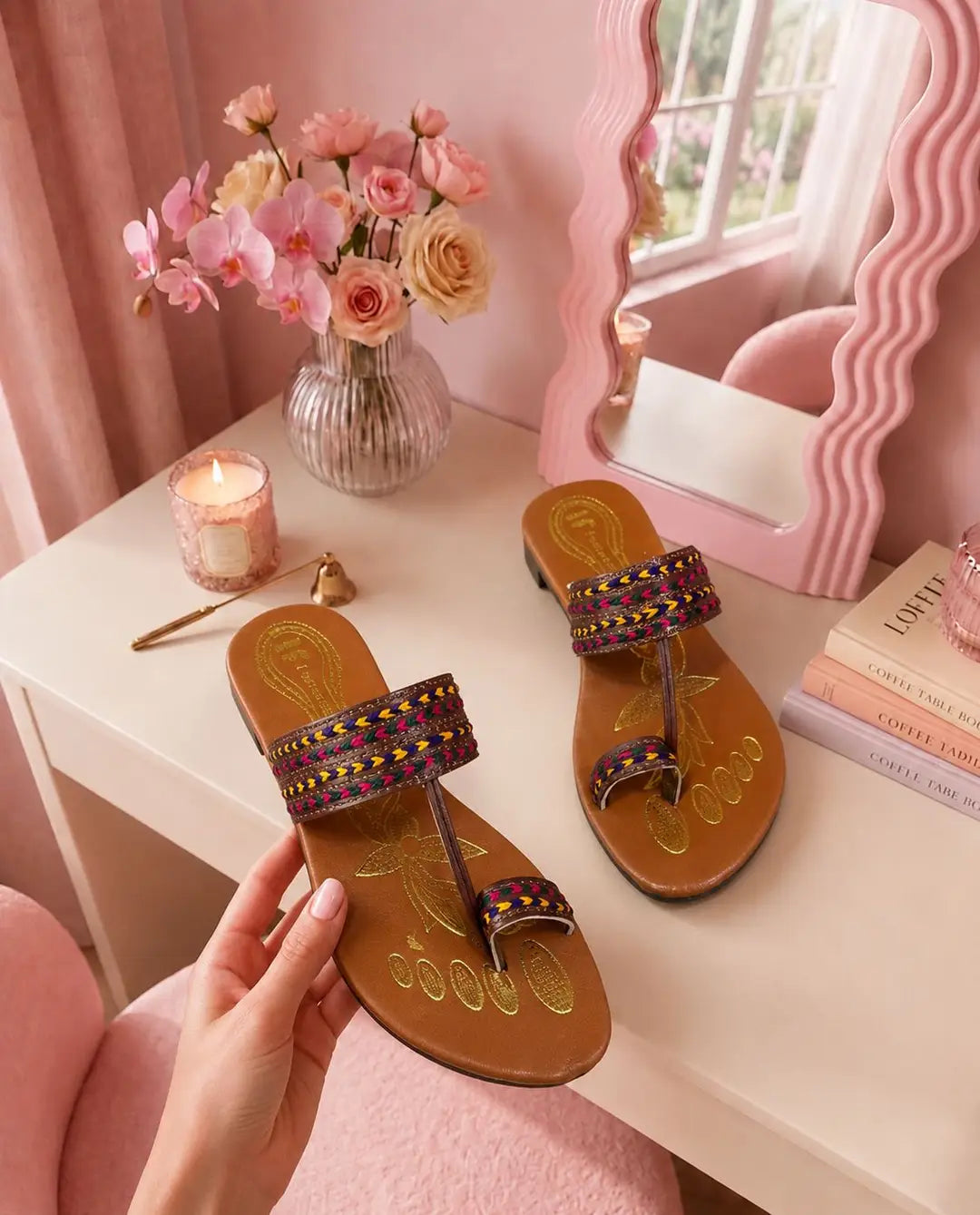Women's Cork Casual Kolhapuri Chappal