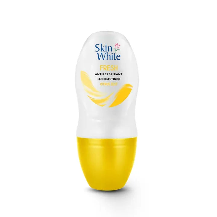 Skin White Roll-On Deodorant Set 48H Fresh Dry Fragrance for Women