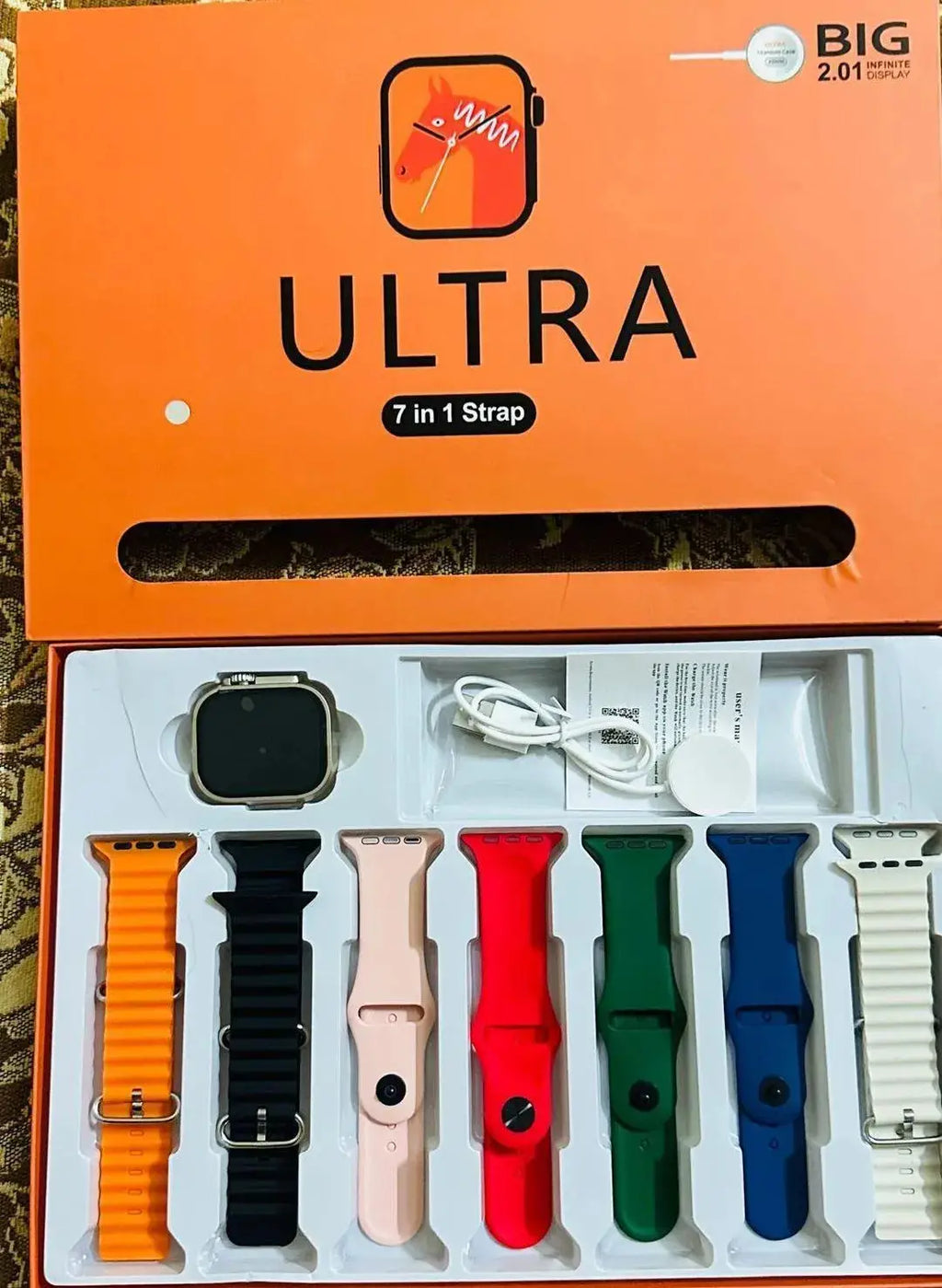 Ultra Smart Watch 7 in 1 Straps