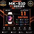 Series 11 Smartwatch 7 Straps Bluetooth 5.3 Black