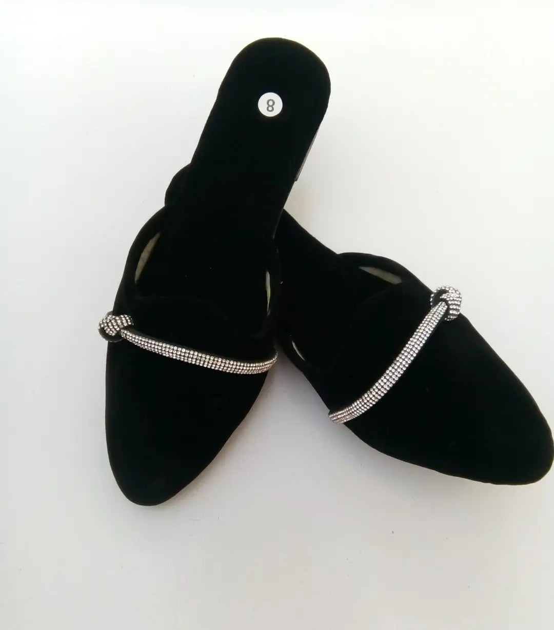 Women's Velvet Fancy Mules
