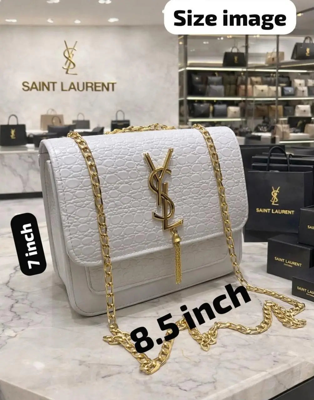 Girl's Leather Plain Shoulder Bag