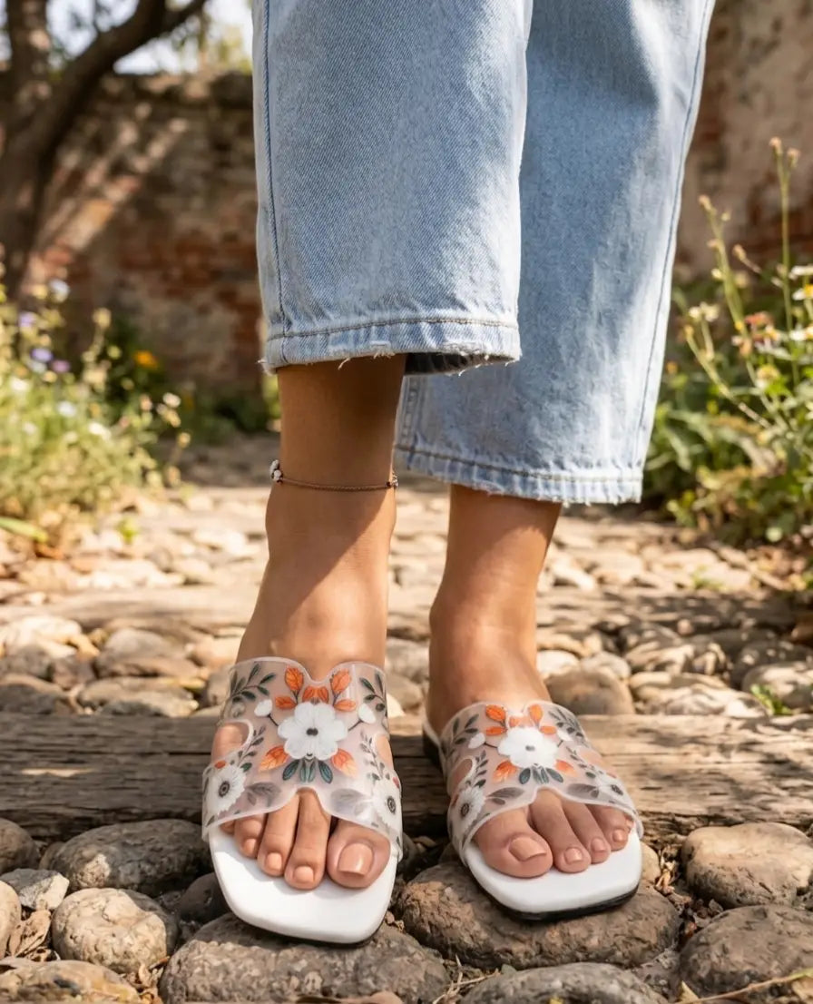 Women's Synthetic Leather Fancy Flats