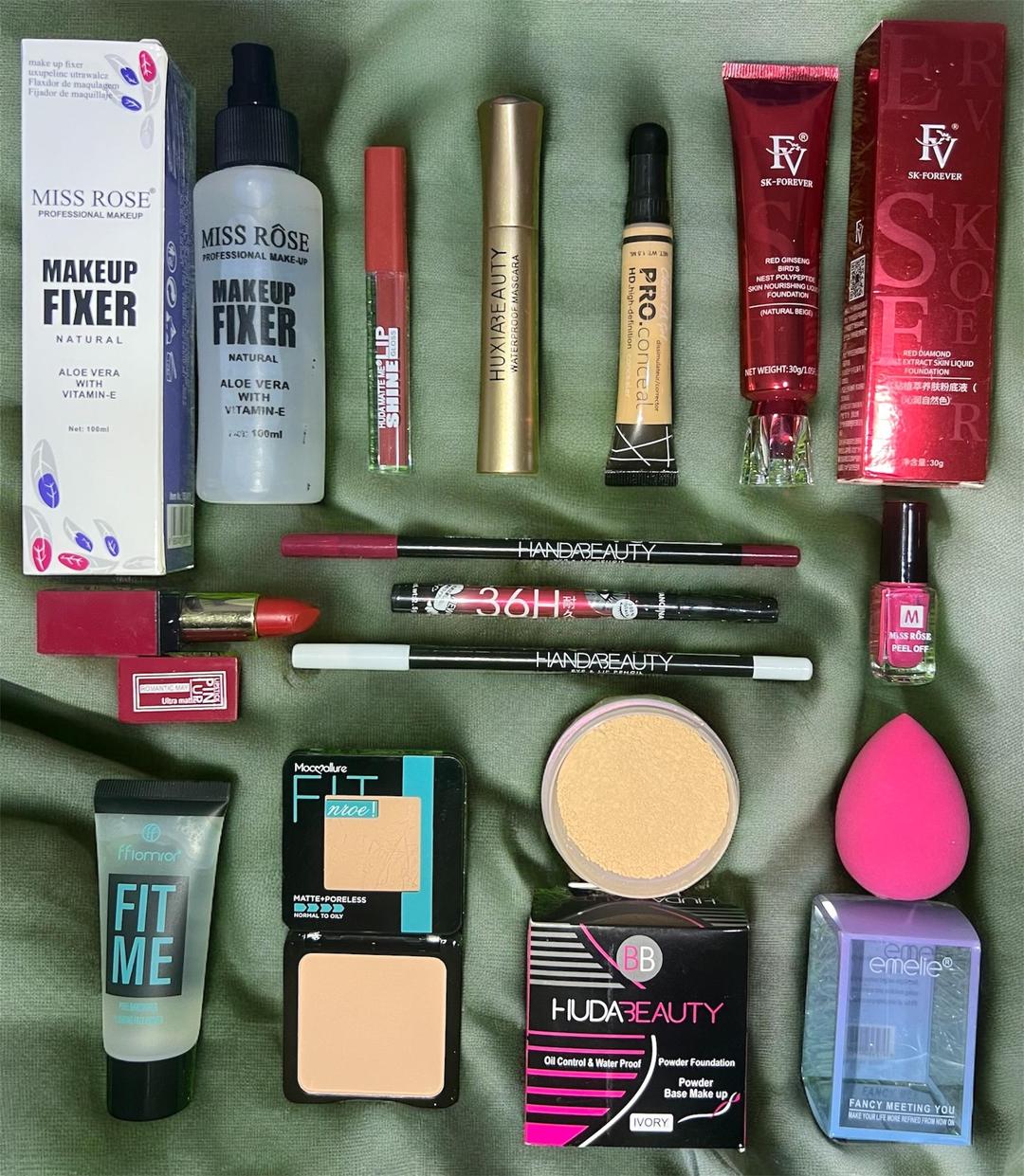 14-in-1 Makeup Set for Pakistani Brides & Professionals