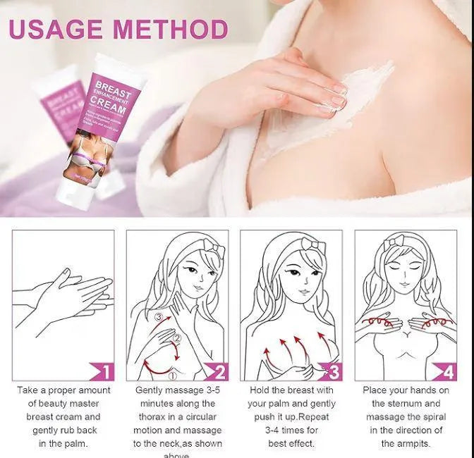 Breast Enlargement Cream 60ml Coconut Firming Lifting