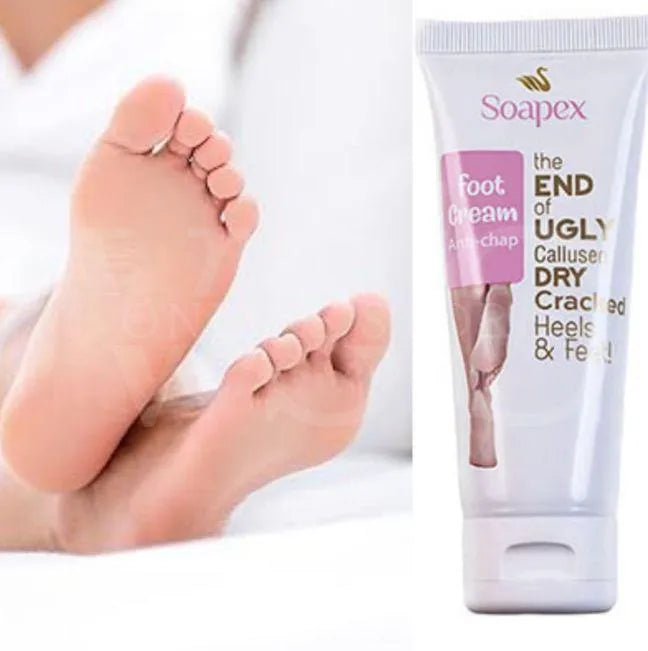 Soapex Foot Cream for Dry Cracked Heels & Feet