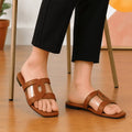 Stylish Transparent Flat - 067- Mustard