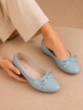 Stylish Ballerina Pumps - 074 - Sky Blue