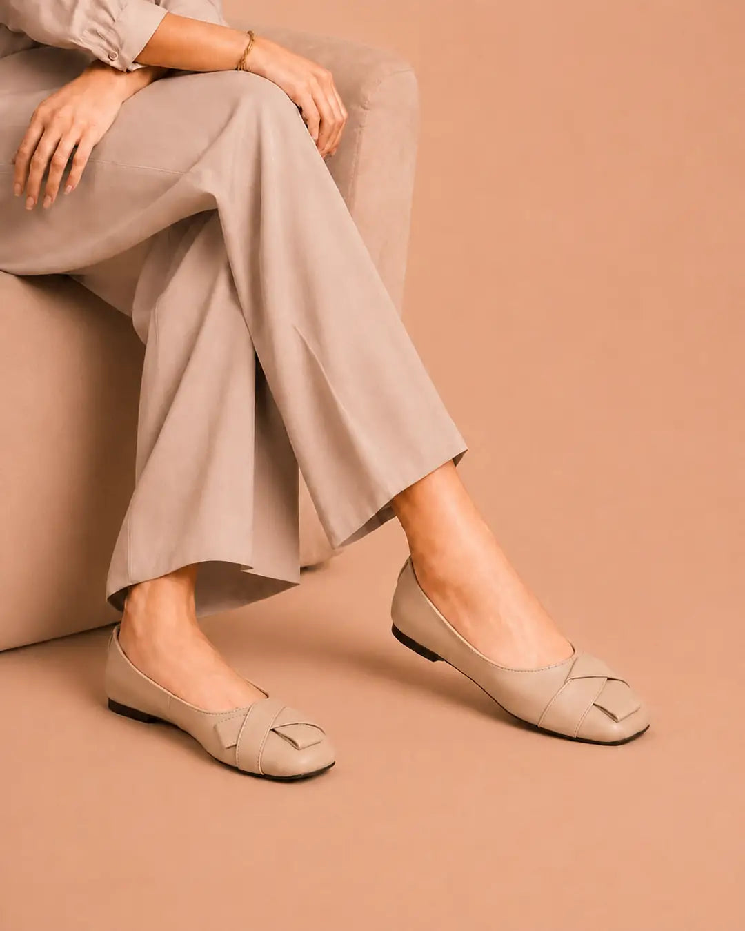 Grace Bow Pumps - 076 - Fawn