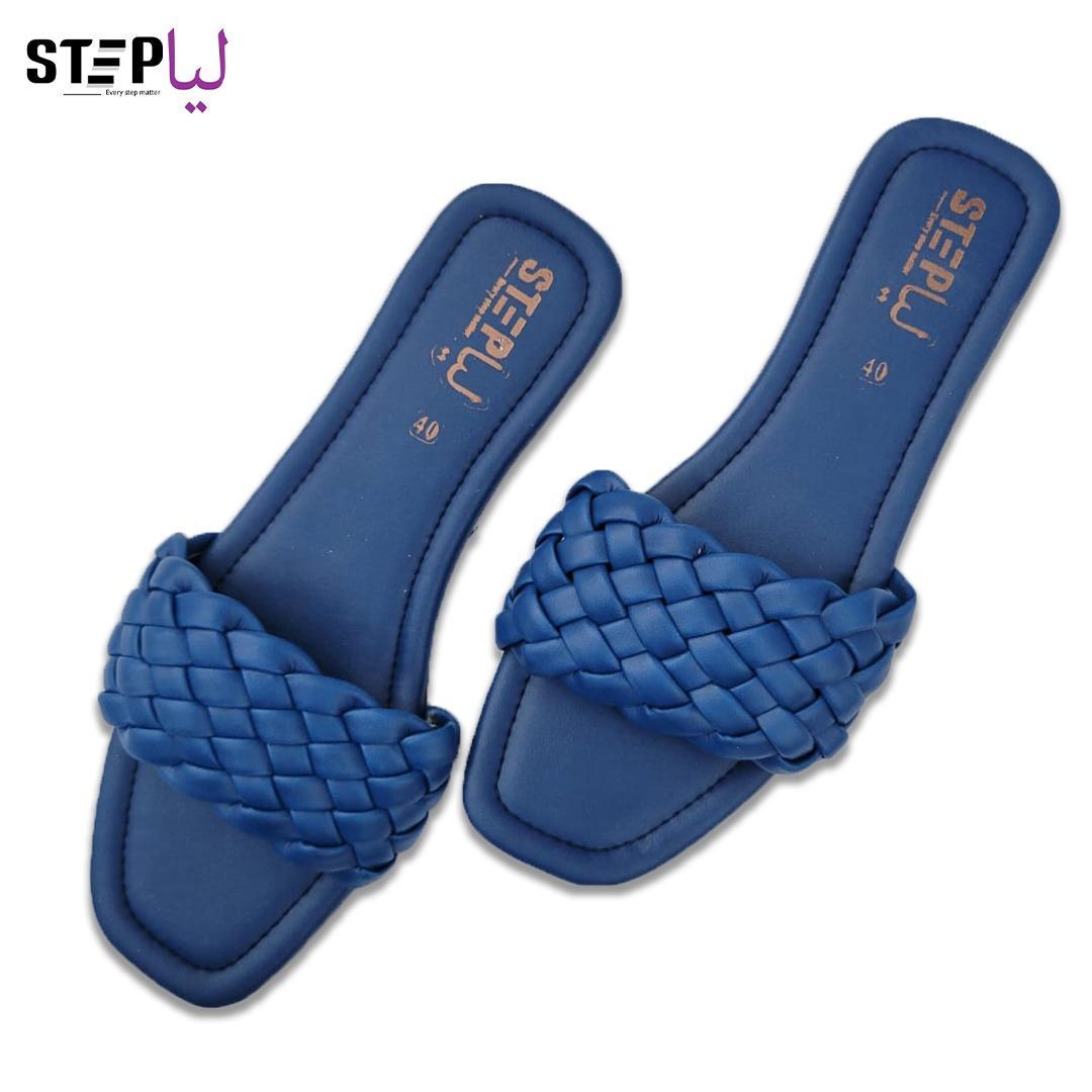 Blue Rexine Flat Flats Size 40 Pakistan
