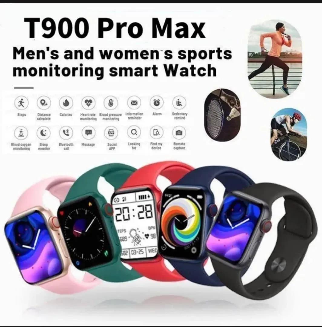 7 Inch Smartwatch Black ABS Fit for Men Women